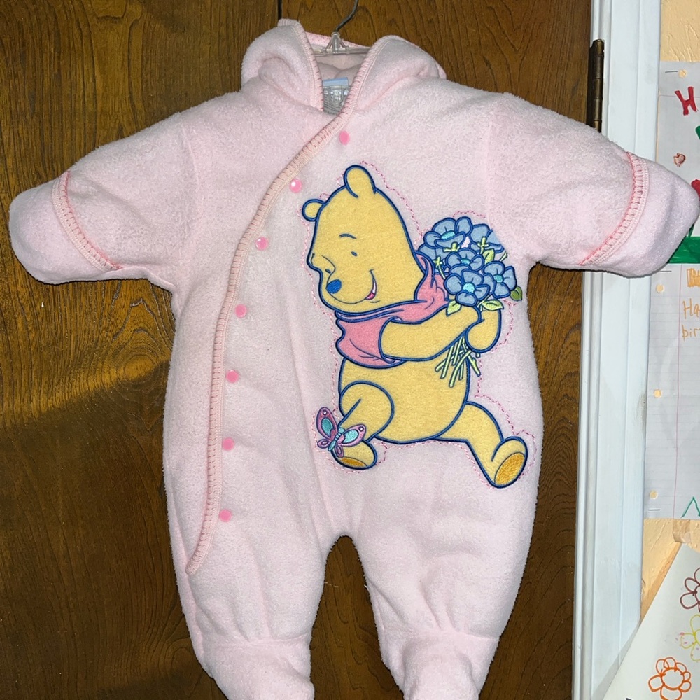 Disney Pink Winnie the Pooh Snowsuit
